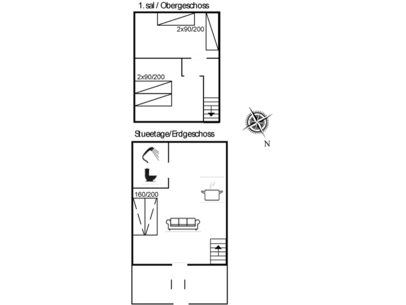 "Karoline" - 6km from the sea-Dedans