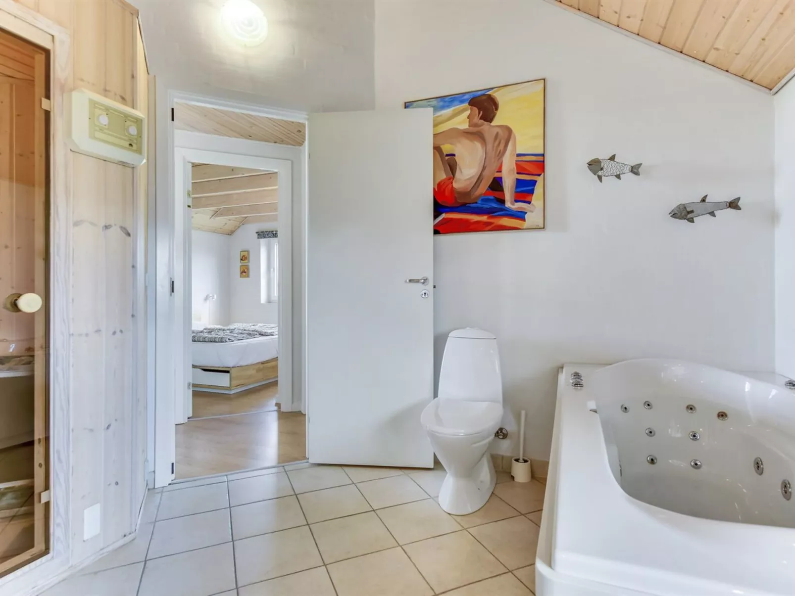 "Sigbritt" - 100m from the sea-Drinnen