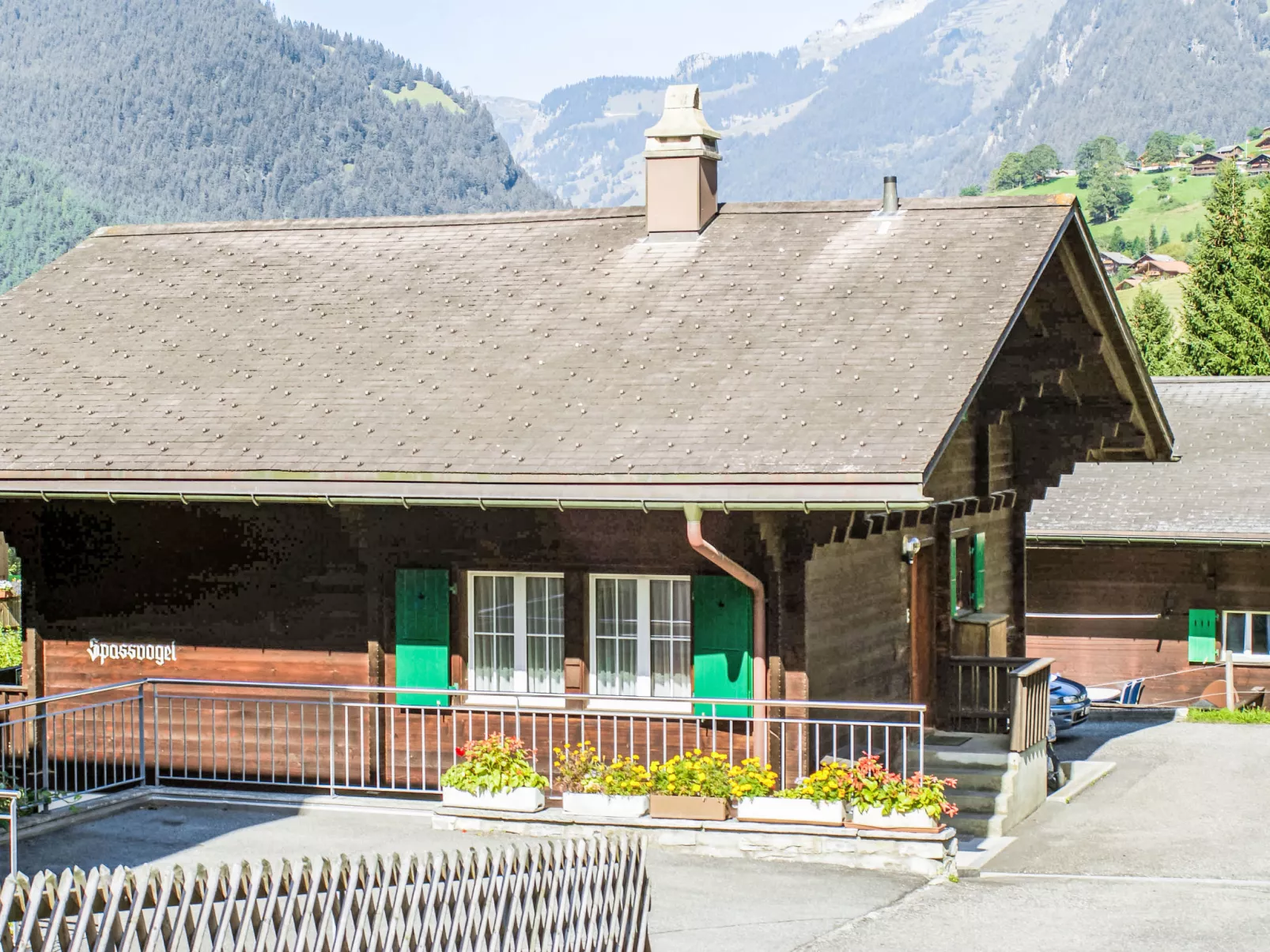 Chalet Spassvogel-Draußen