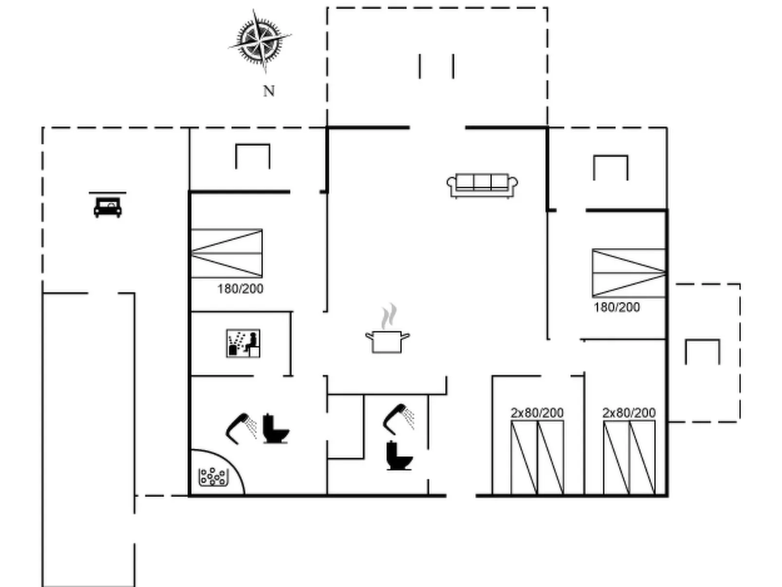 "Elviira" - 350m from the sea-Dedans