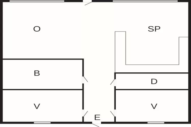 Ferienhaus in Stubbekøbing-By Traum-Grundriss
