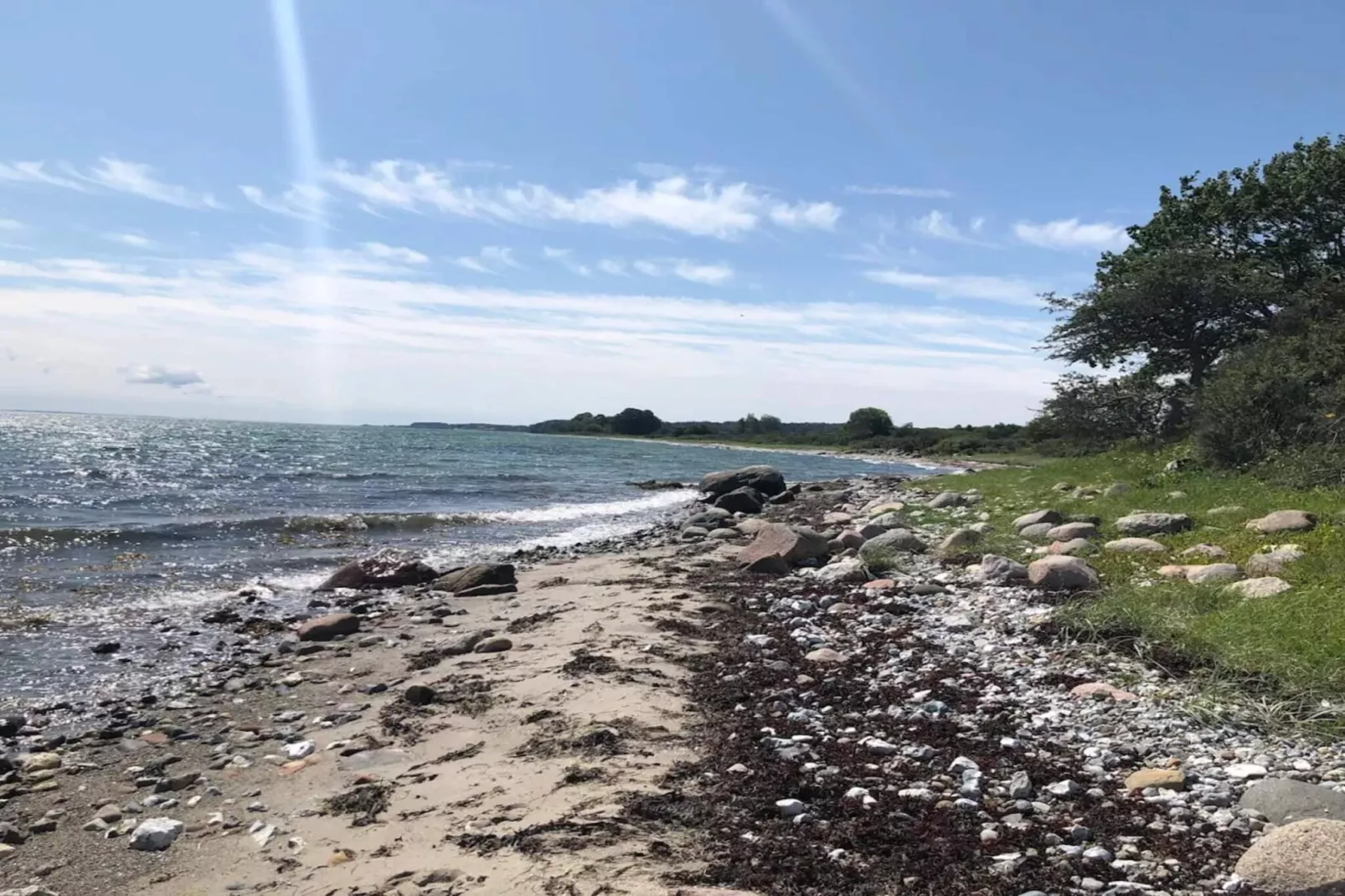 5 person holiday home in Hesselager-By Traum-Water view