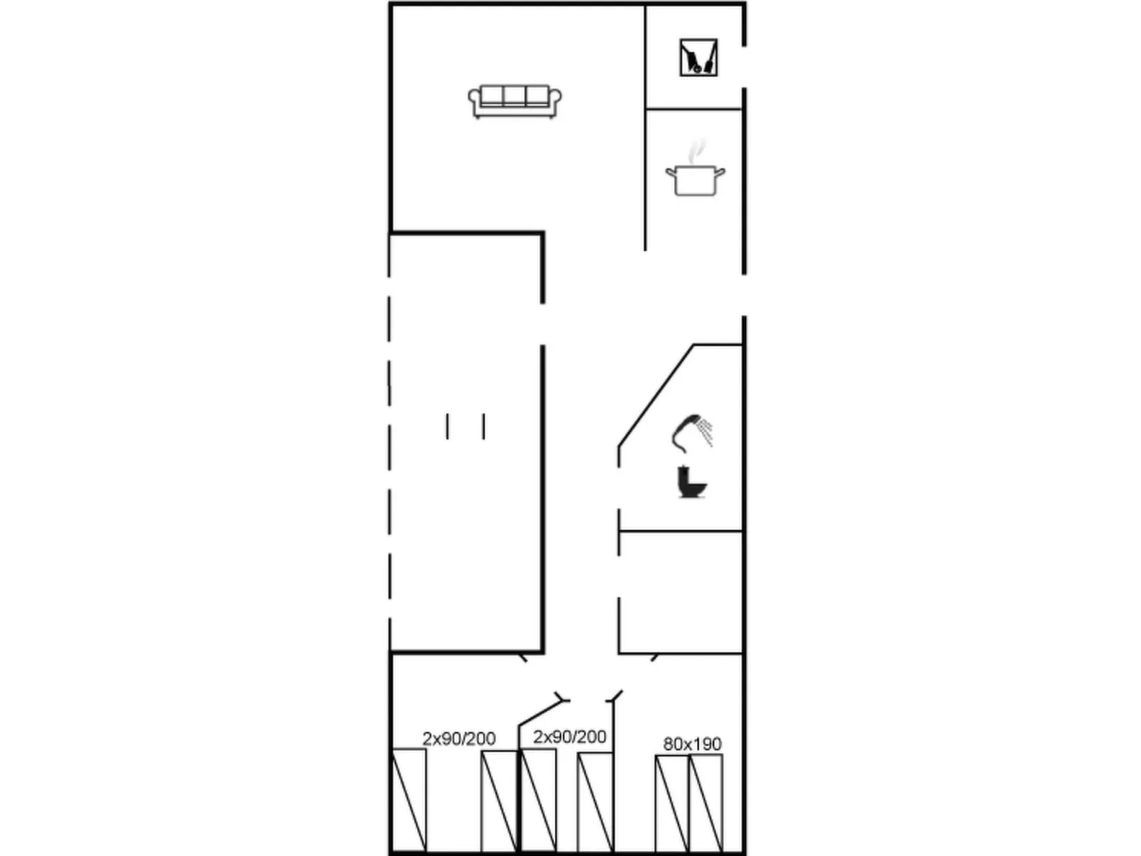 "Eetu" - 1.3km from the sea-Dedans