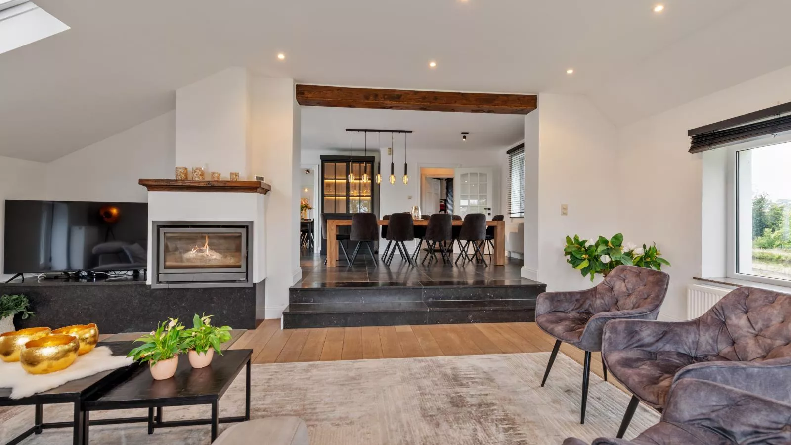 Landhuis Brakelbos-Wohnzimmer