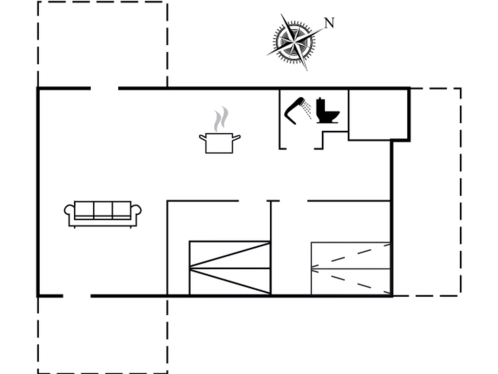 "Niesina" - 200m from the sea-Dedans