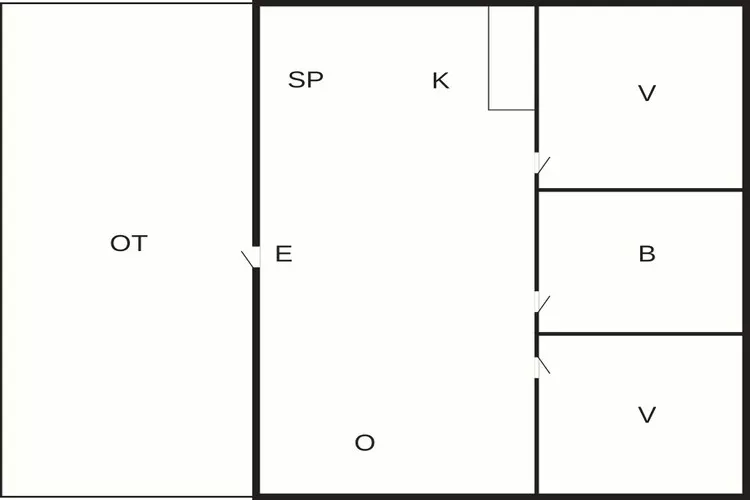4 star holiday home in Gärsnäs-Floor plan