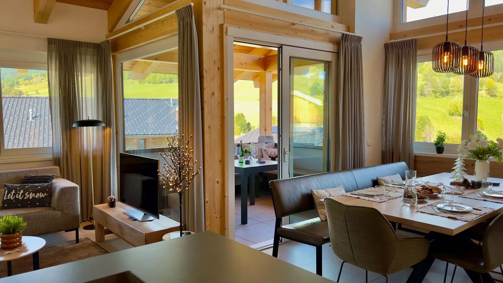 Almchalet Alpenglück-Esszimmer