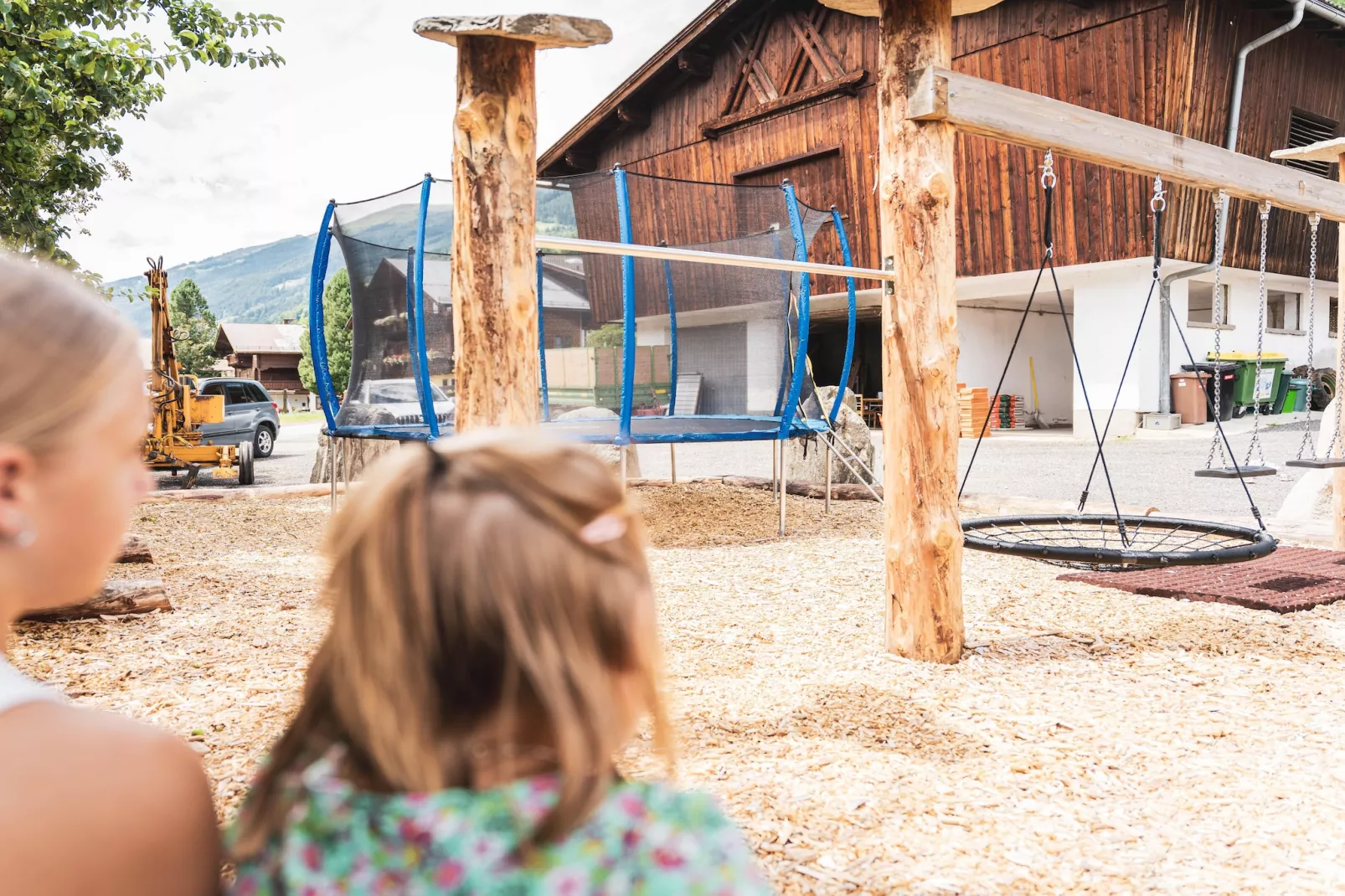 Bauernhaus Guggengut-Jardins en été