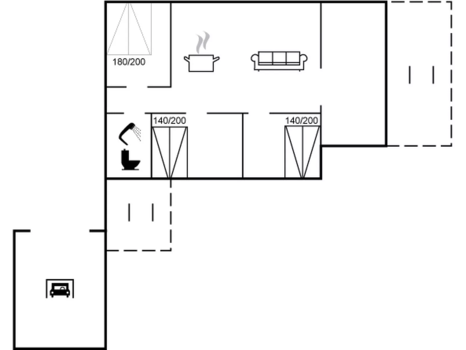 "Gisella" - 900m from the sea-Inside