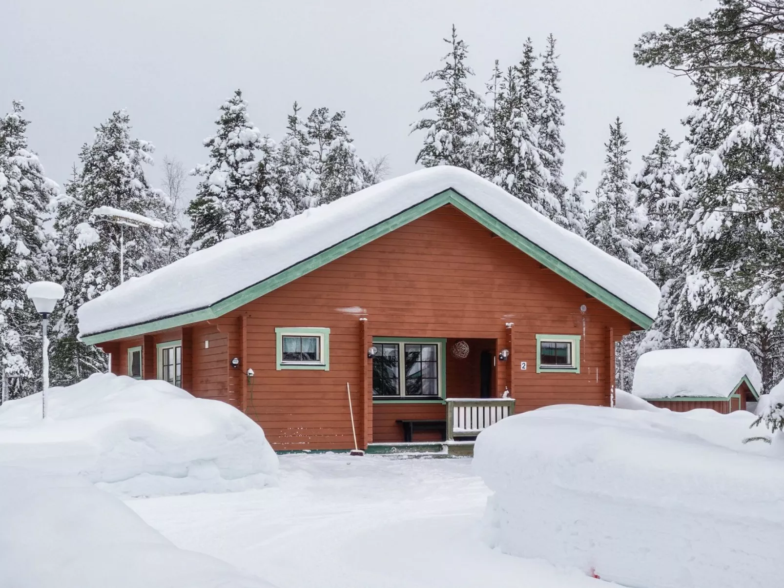 Lomamaja 2-Drinnen