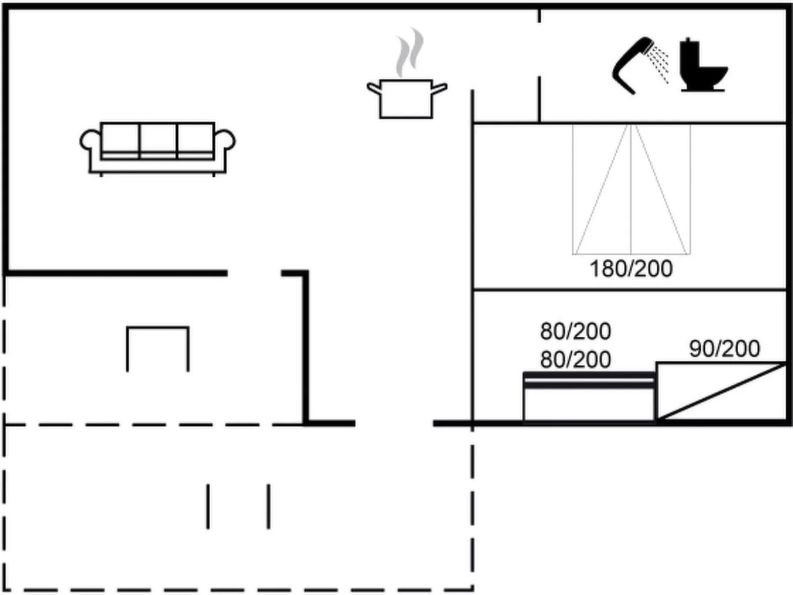 "Helma" - 500m to the fjord-Inside