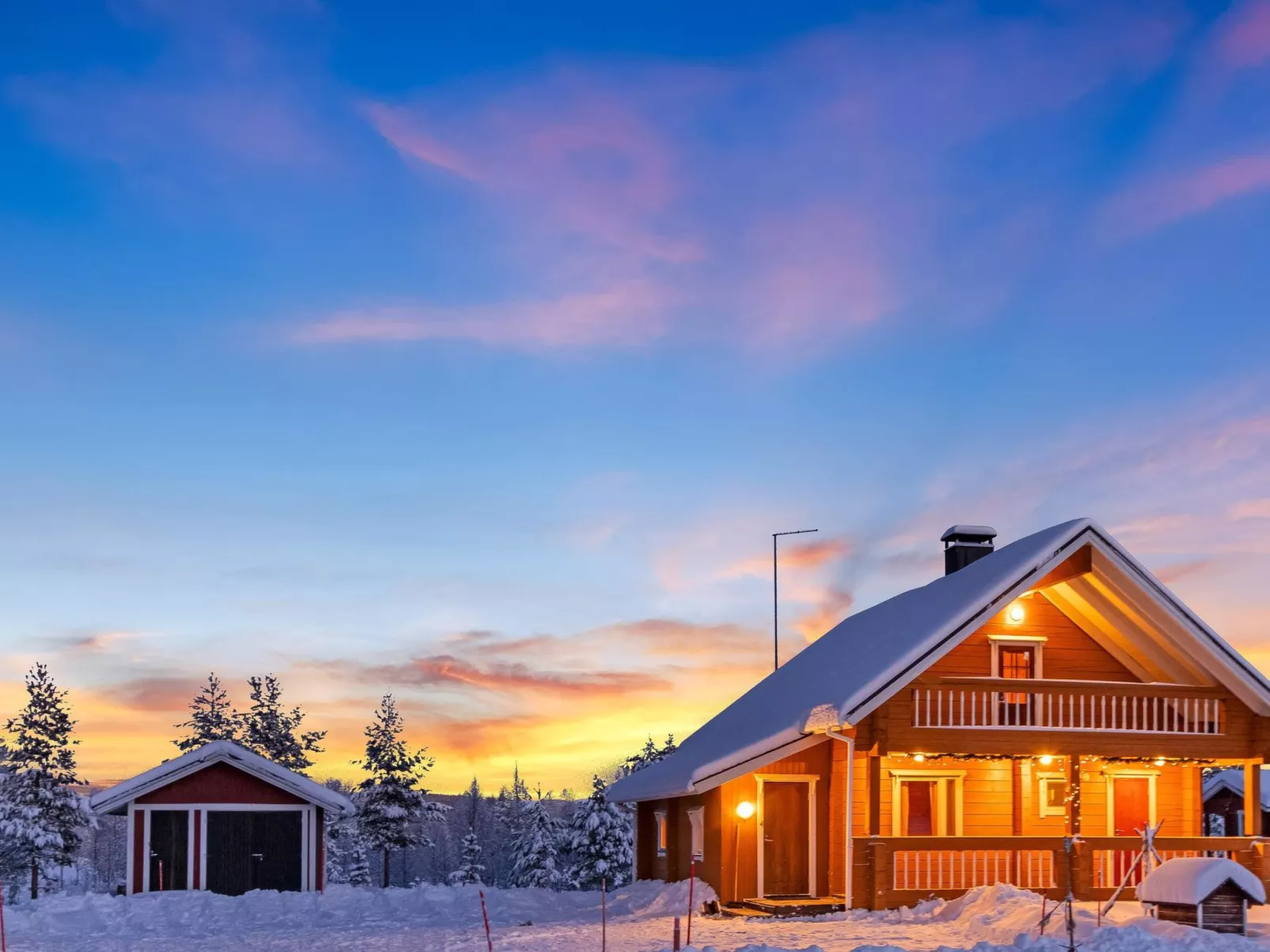 Villa kunteus-Drinnen