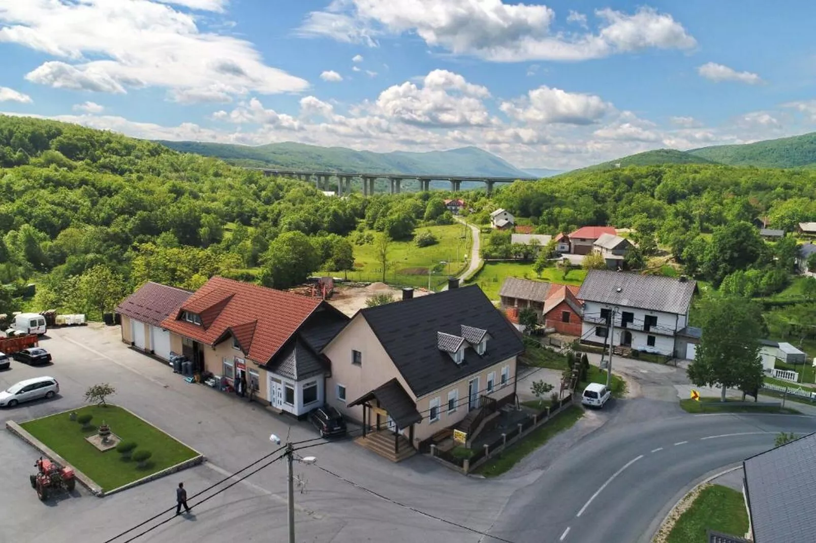 Apartments Jezerane - Studio Apartment-Aussicht