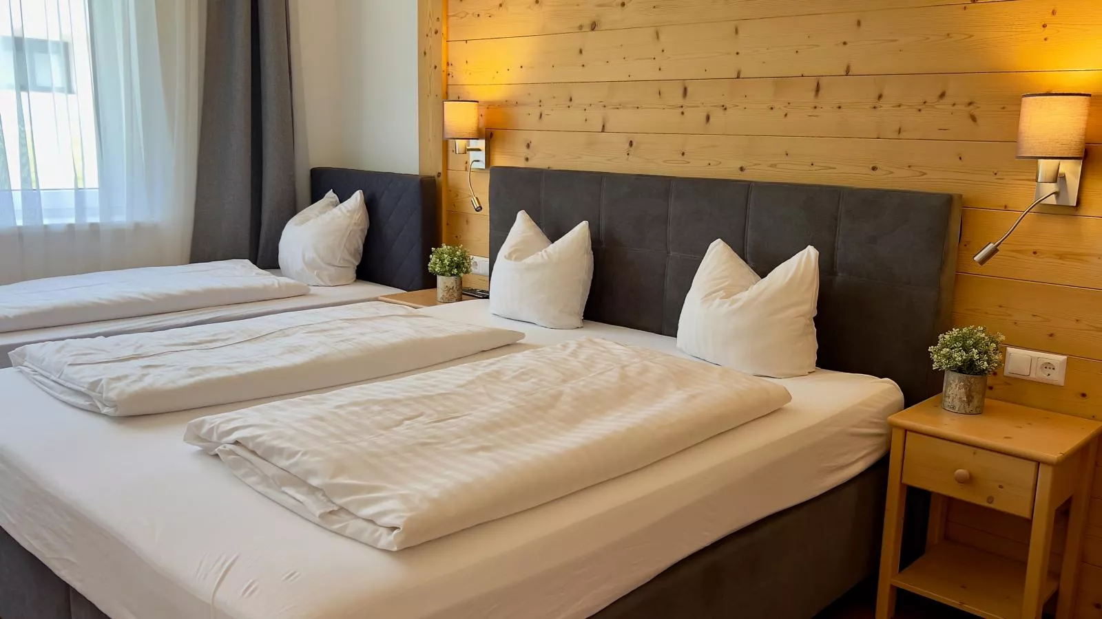 Winzerchalet-Schlafzimmer