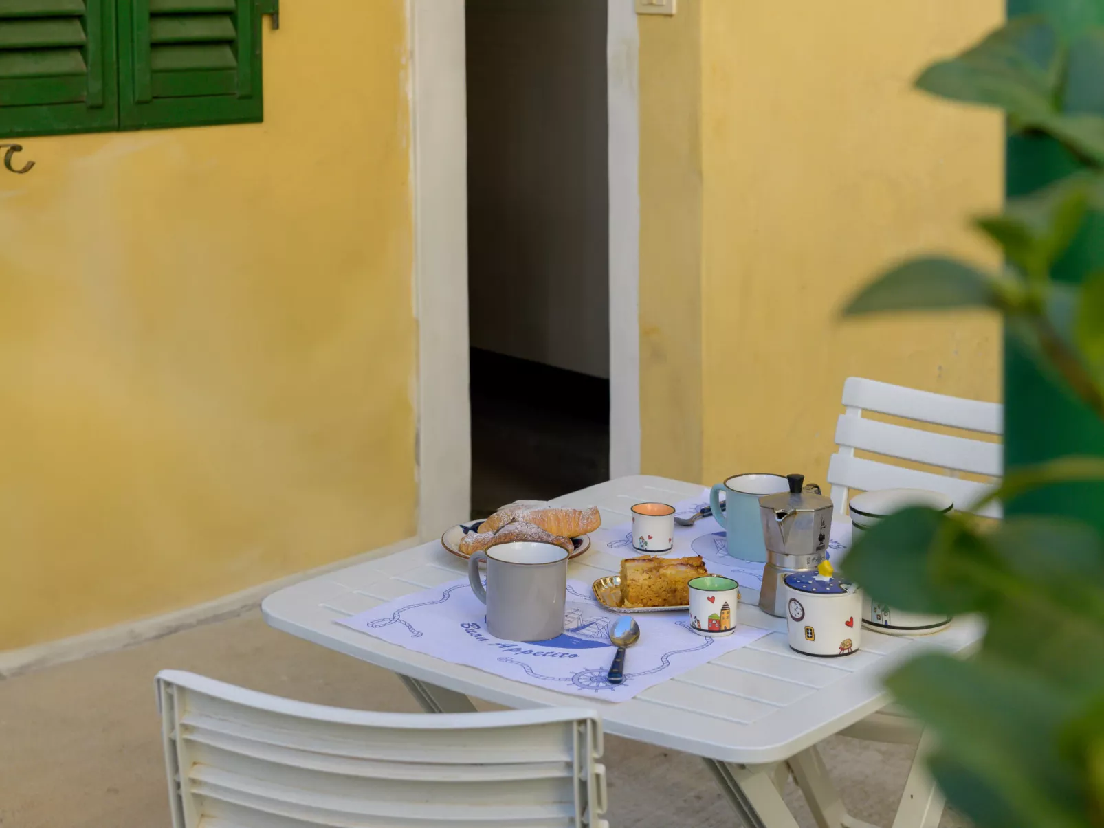 Il cortile nel centro-Outside