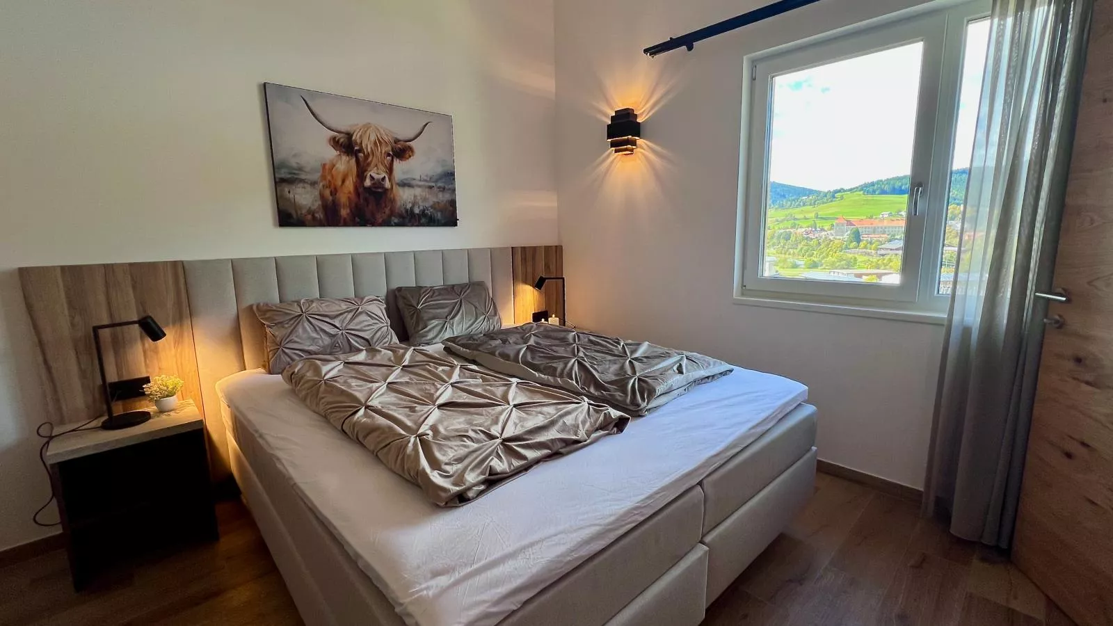 Grebenzen Lodge Starnberg 60A-Bedroom