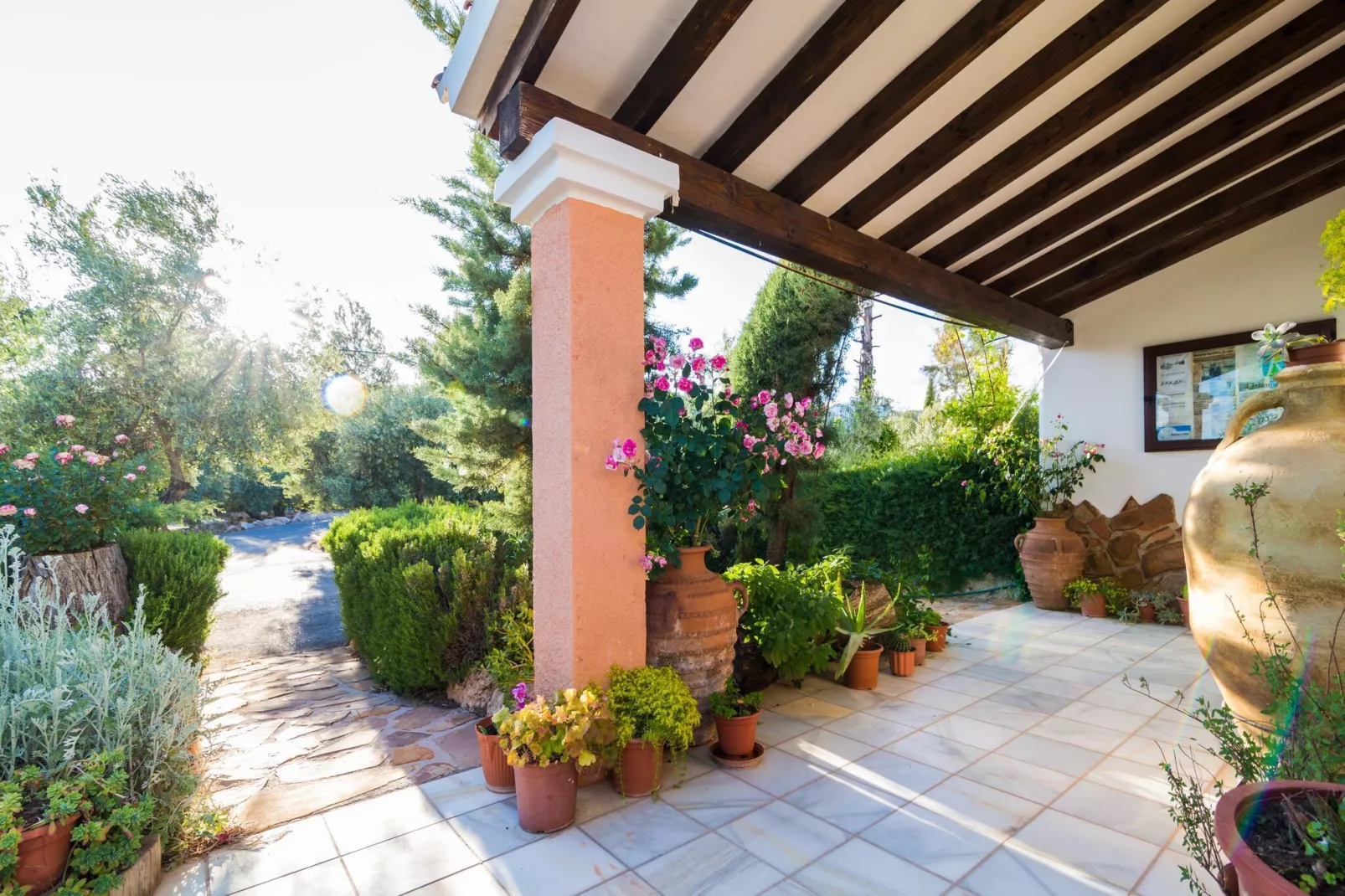 Bungalow Alcón 21 - Garten Sommer