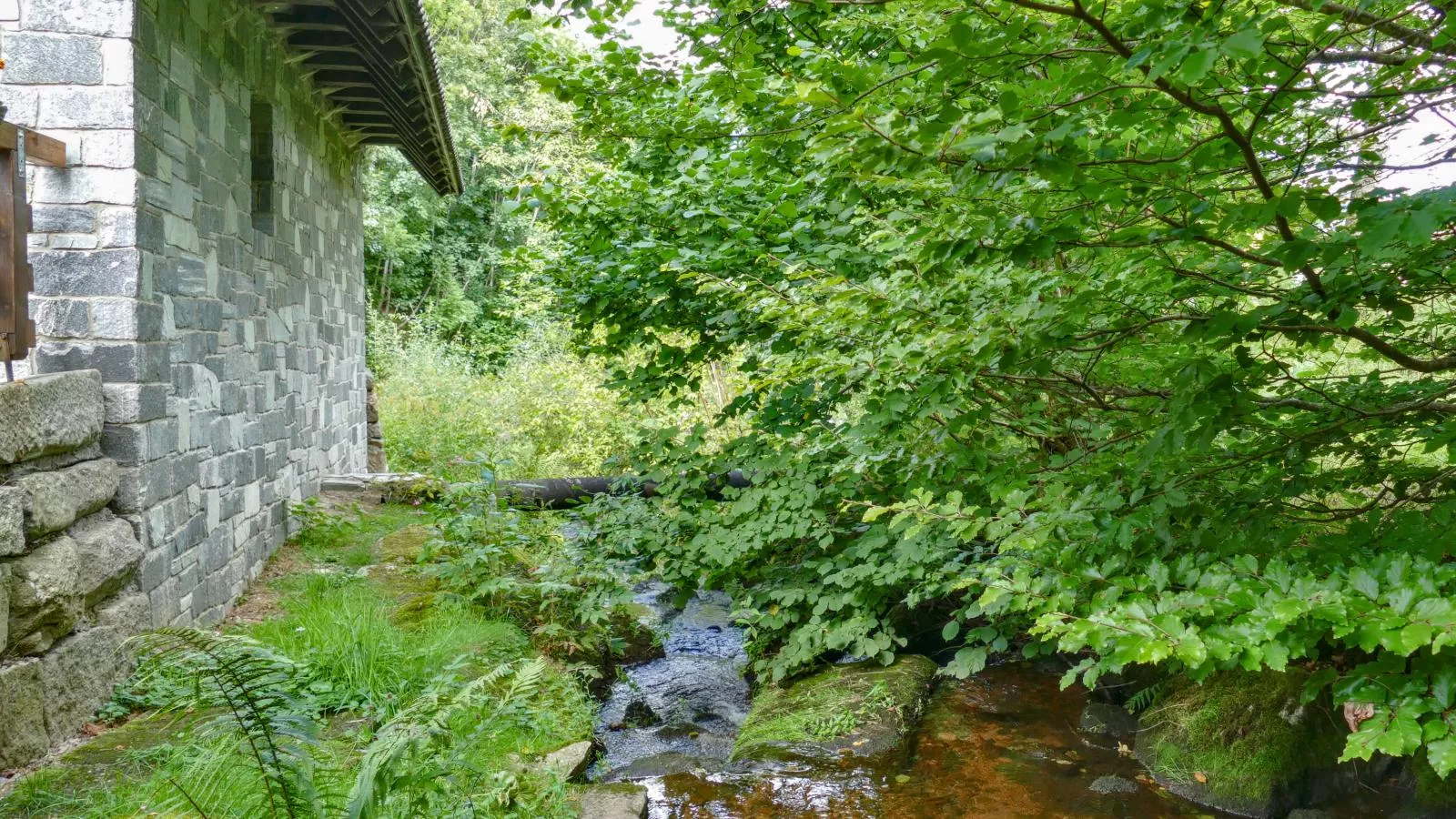 Alte Muehle-Vue d'été