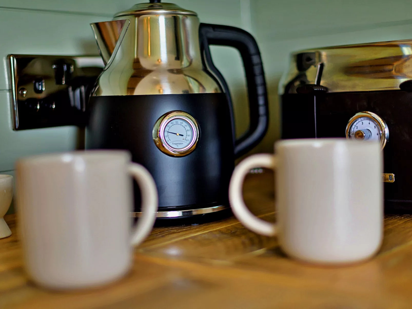 'Joan' Shepherds Hut-Dedans