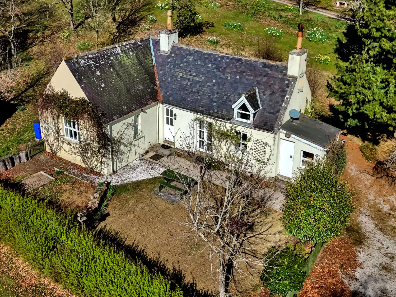 Corrennie School Cottage-Dehors