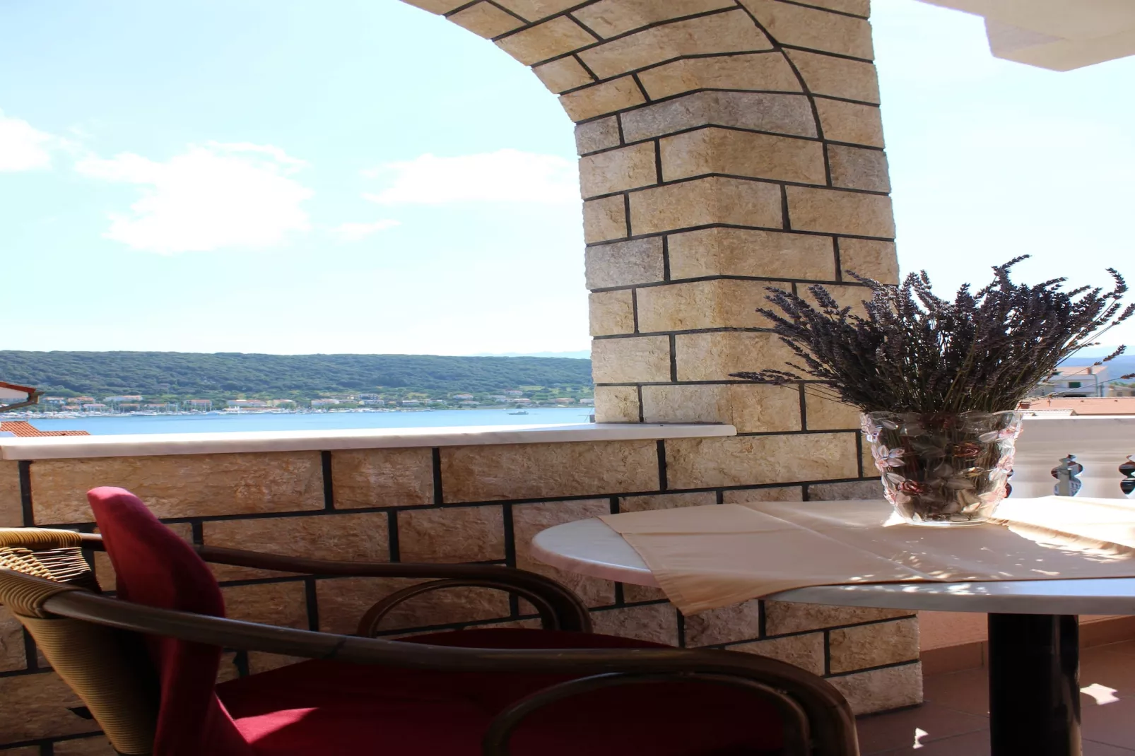 Guest House Villa Anggela - Standard Double room with Balcony and Sea View (BR2)-View