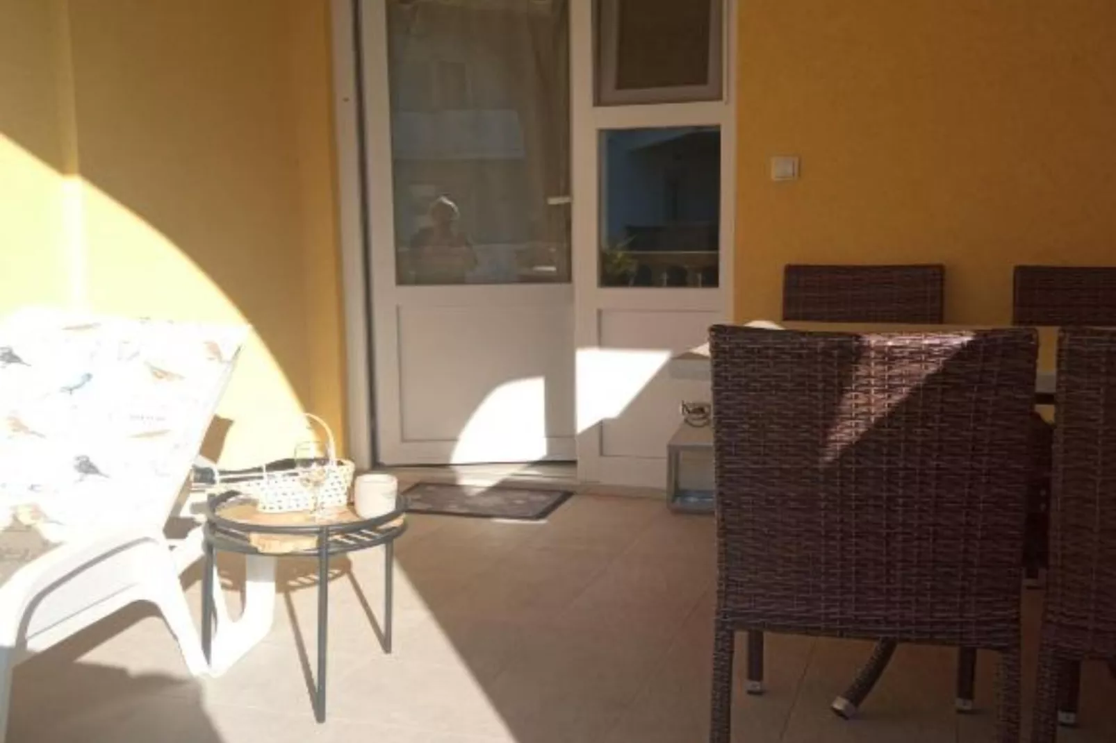 Cozy Vodice Garden Apartments With Terrace and BBQ - Standard one bedroom apartment (RED)-Terrasse