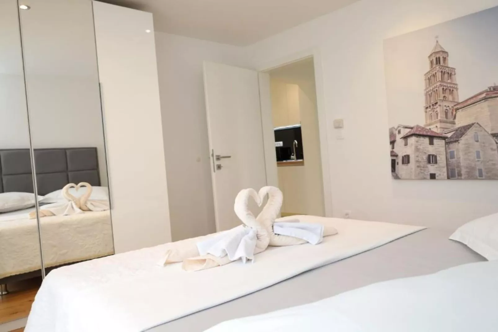 Dalmata D - Two Bedroom Apartment with Terrace-Bedroom