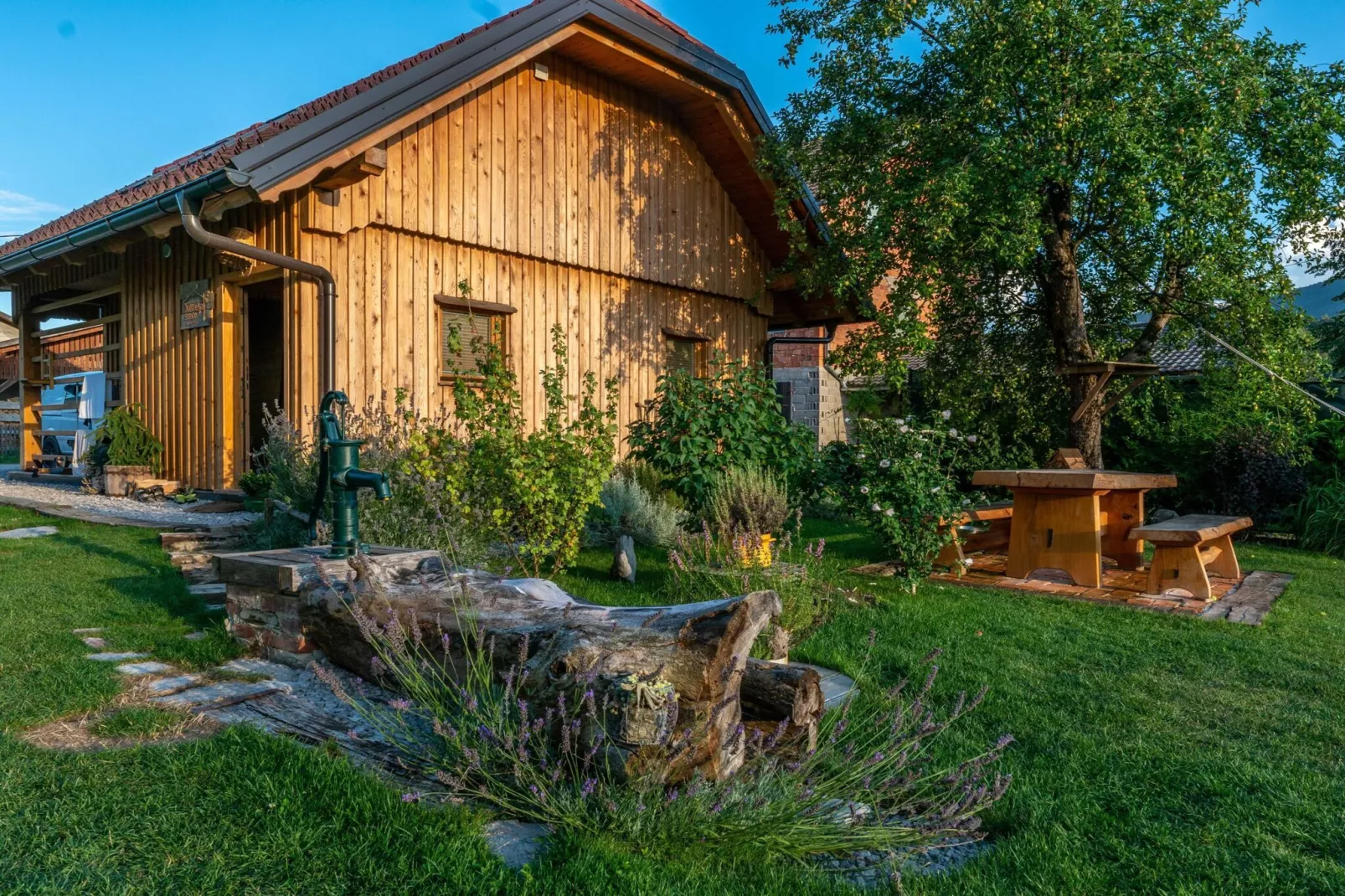 Echo Valley Hillside Holiday Home with Sauna - Two Bedroom Holiday Home with Sauna-Im Freien