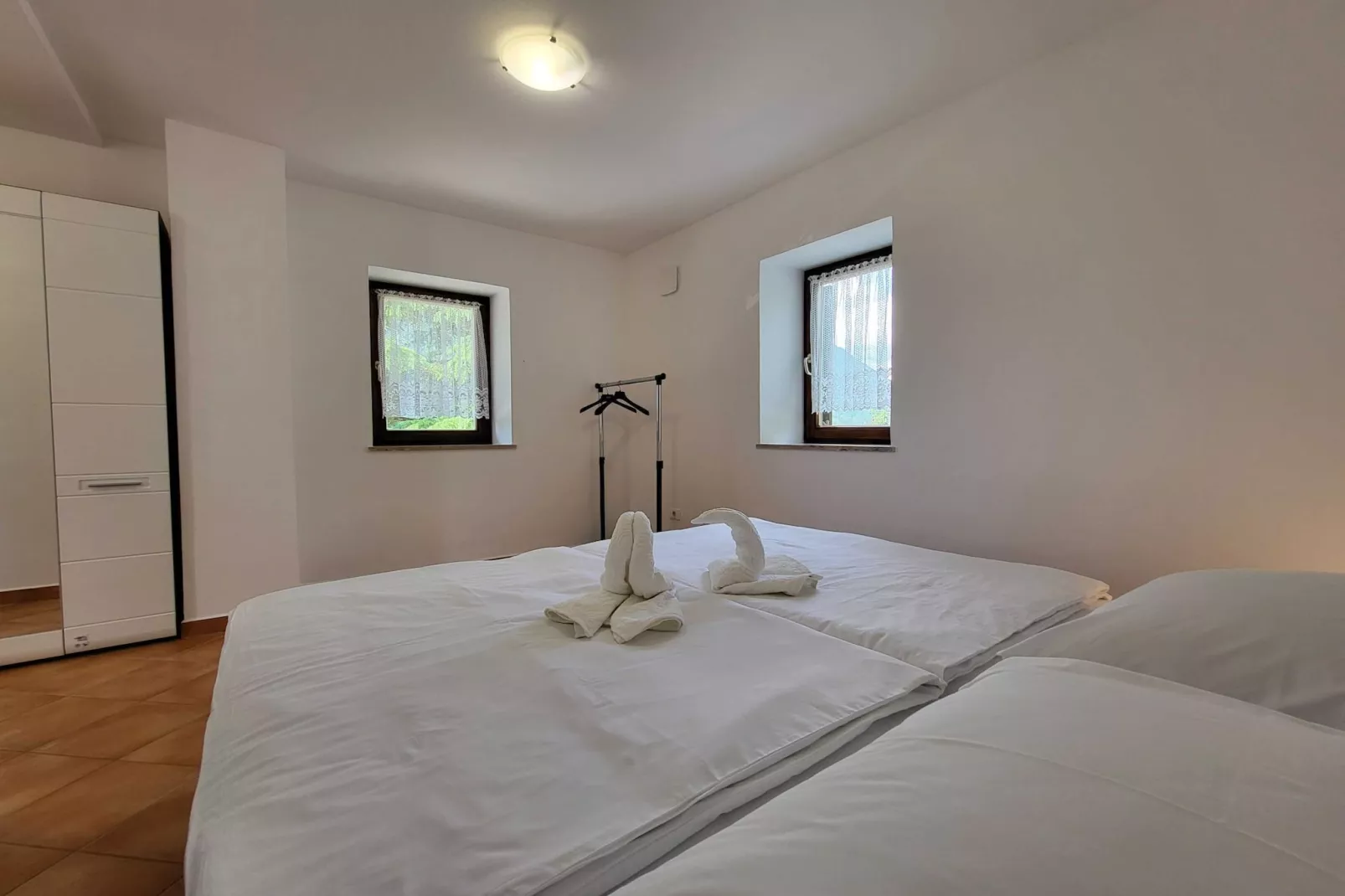 Peaceful Countryside Holiday Home with Terrace - One Bedroom Holiday Home with Terrace-Bedroom