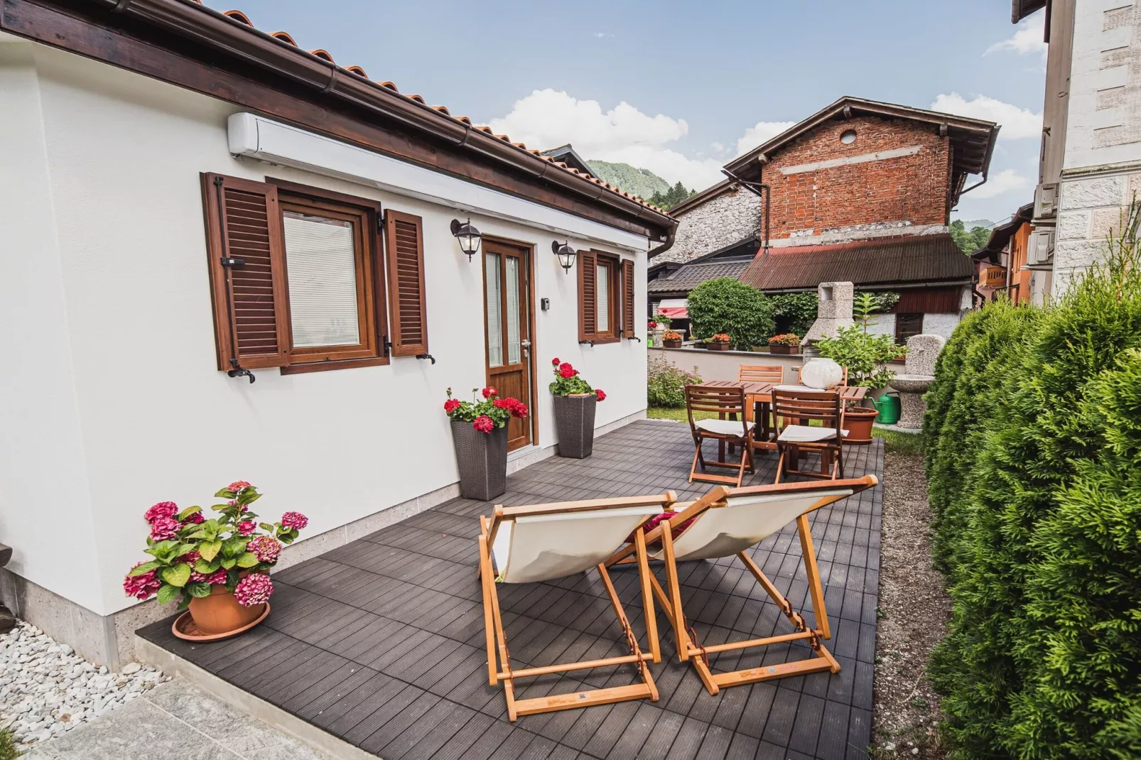 Enchanting Rural Apartment with Terrace - Studio Apartment with Terrace-Outdoor