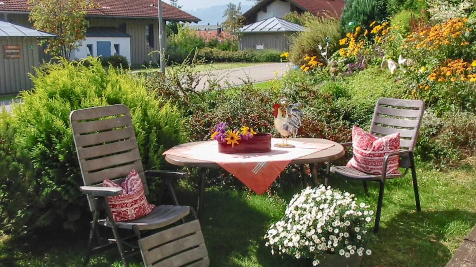 Bayerwald-Jardins en été