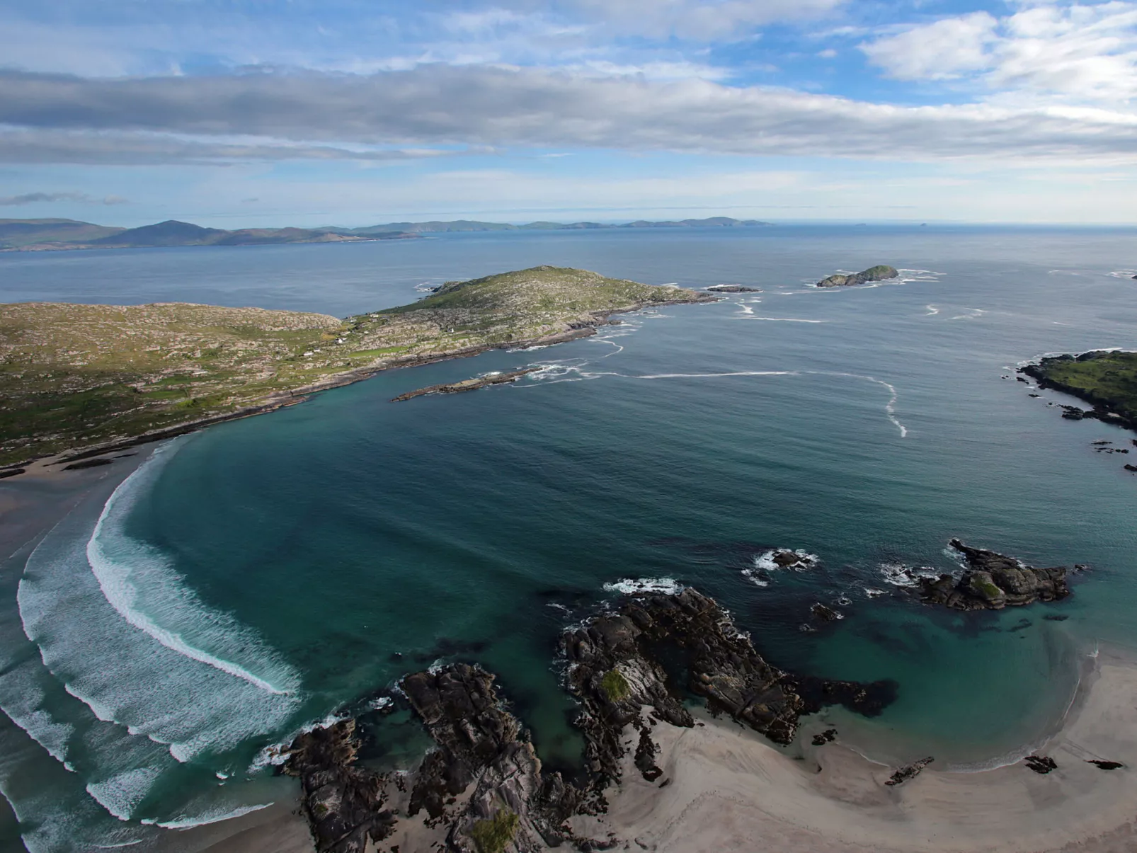 Behy Lodge Glenbeigh-Draußen
