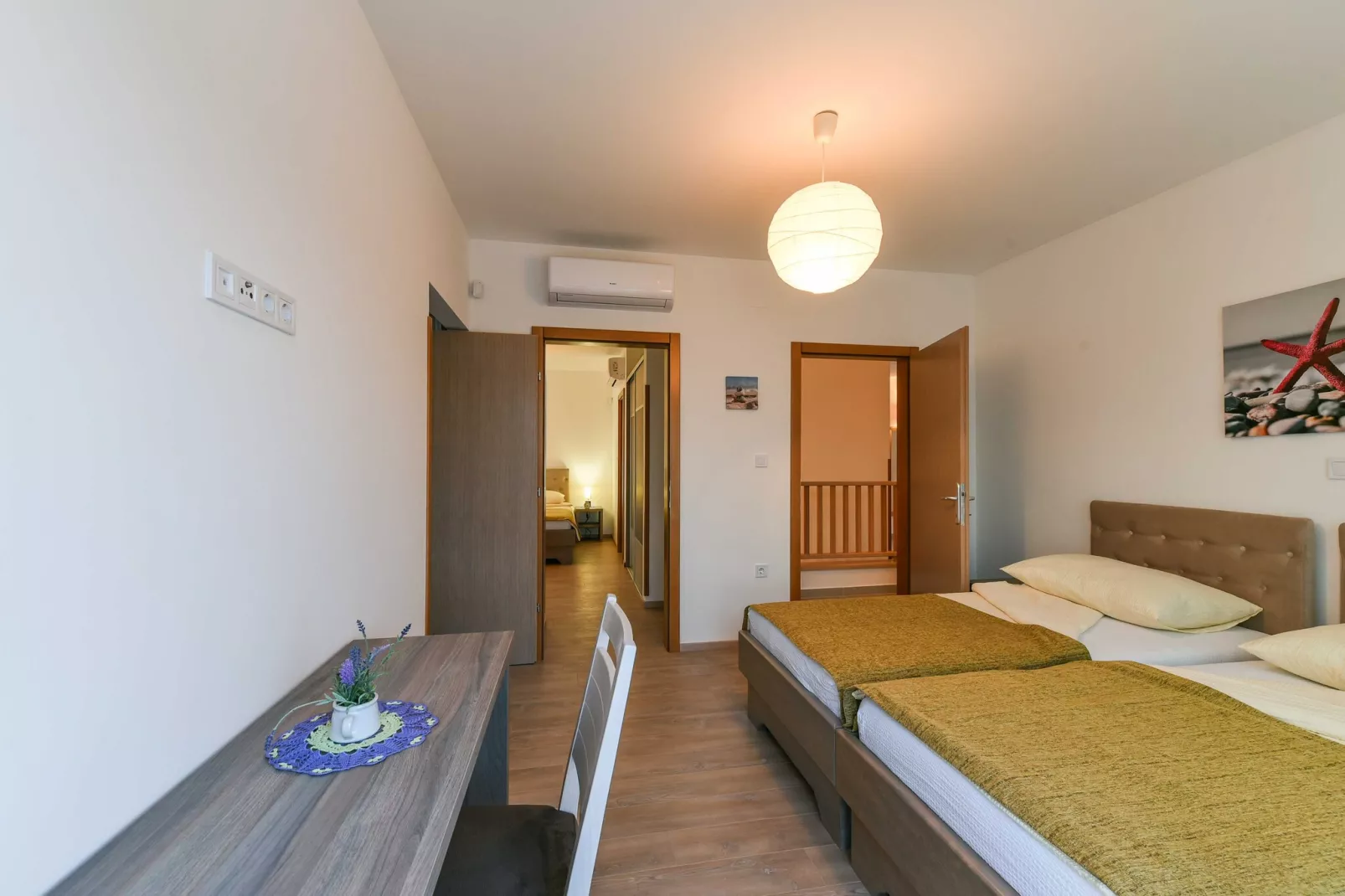 Luxury Escape with Swimming Pool & Modern Design - Deluxe Four Bedroom Villa with Sea View and Private Pool (Villa 5)-Chambre