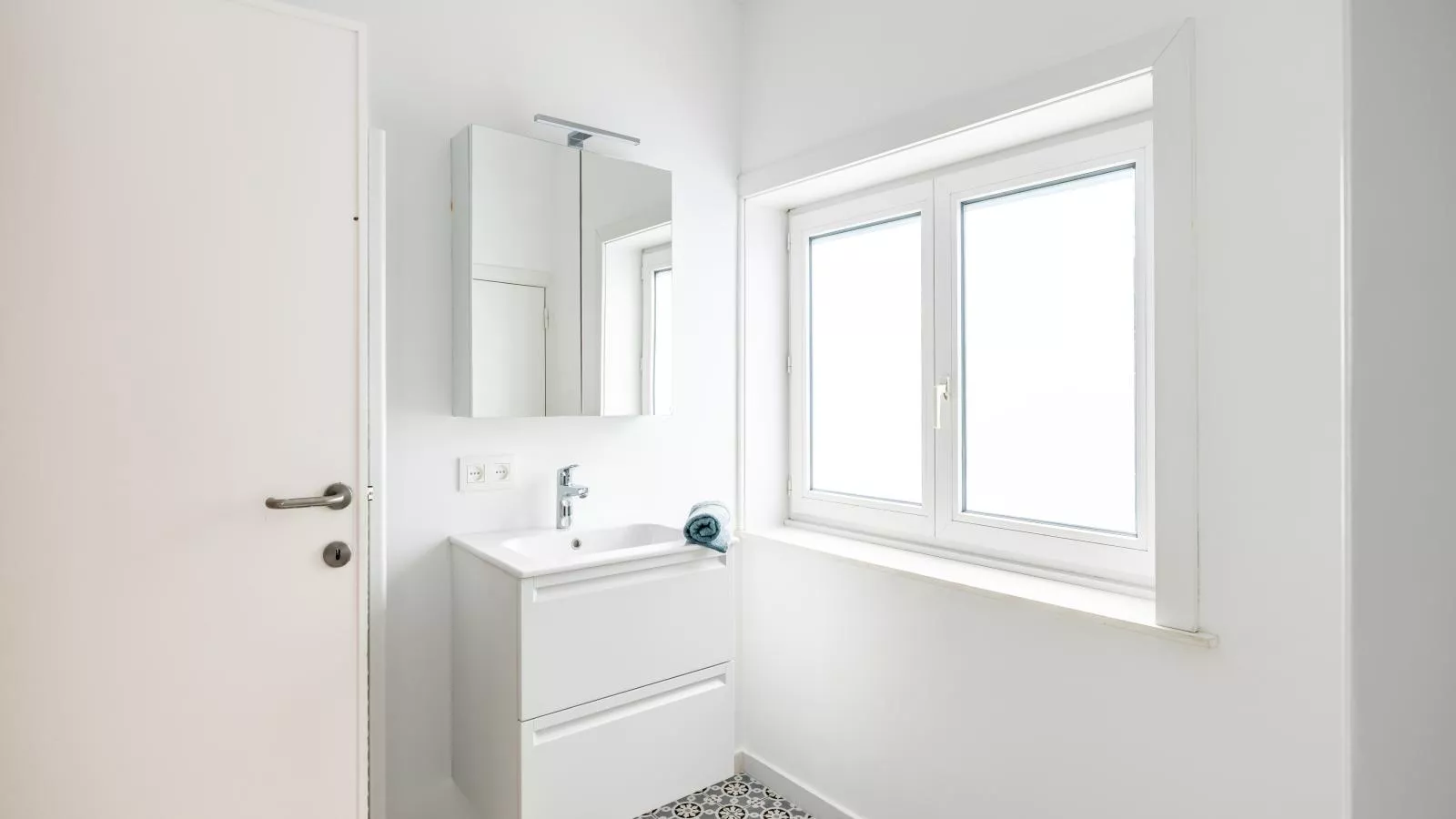 Aux Dunes-Badezimmer