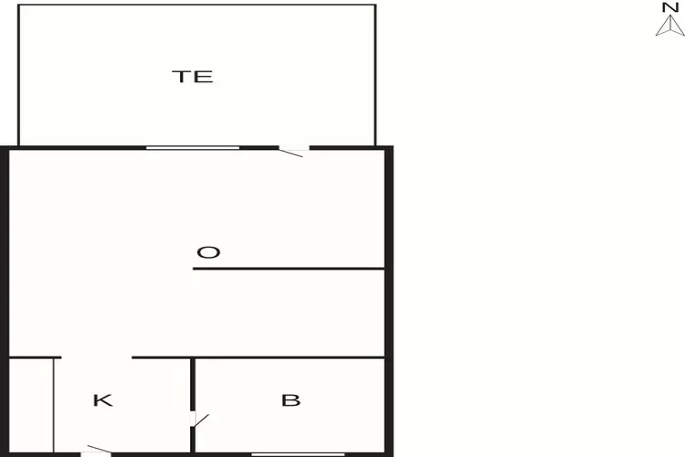 5 Sterne Ferienhaus in Nexø-Grundriss