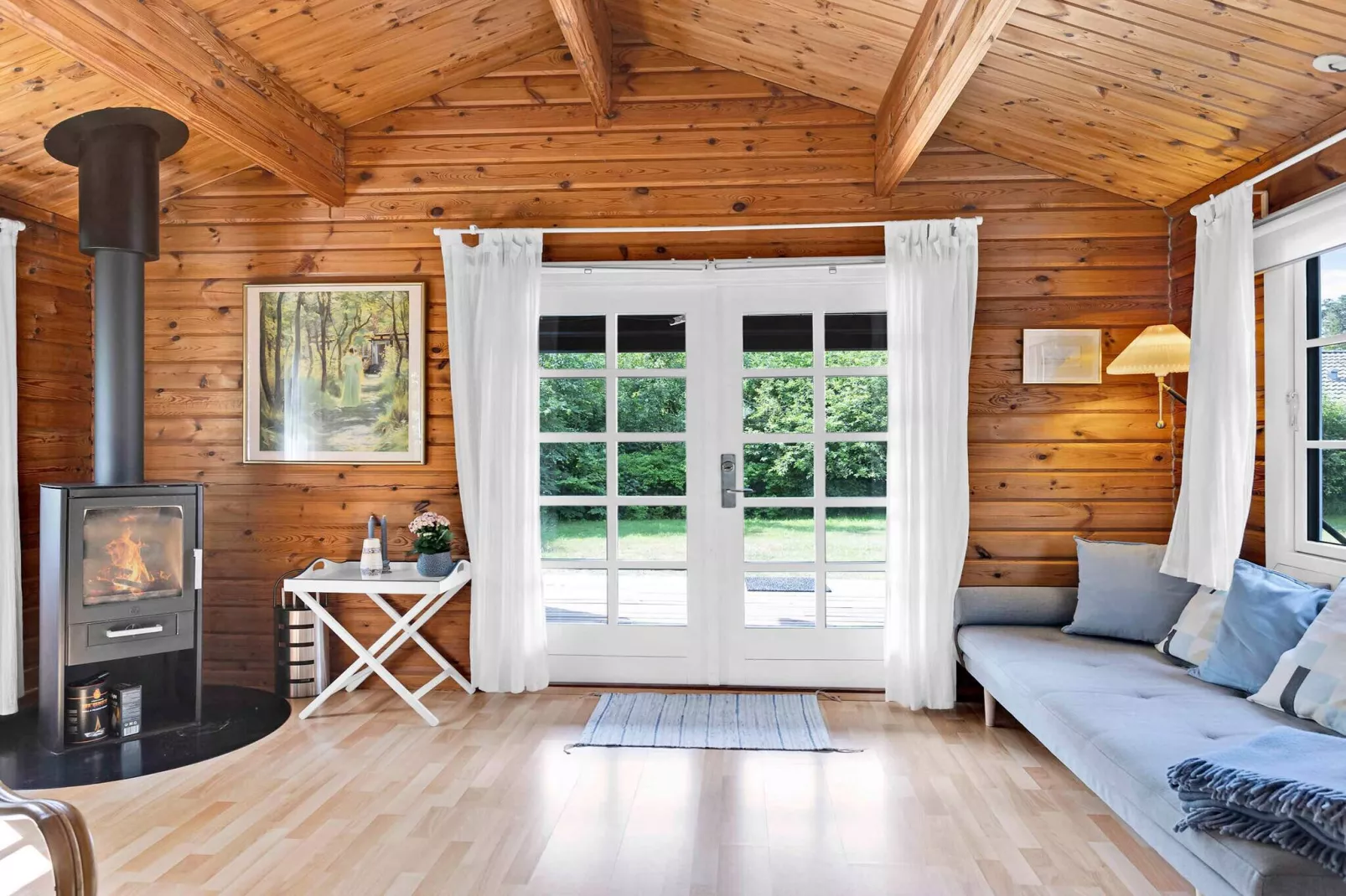 5 Sterne Ferienhaus in Sæby-Innenbereich