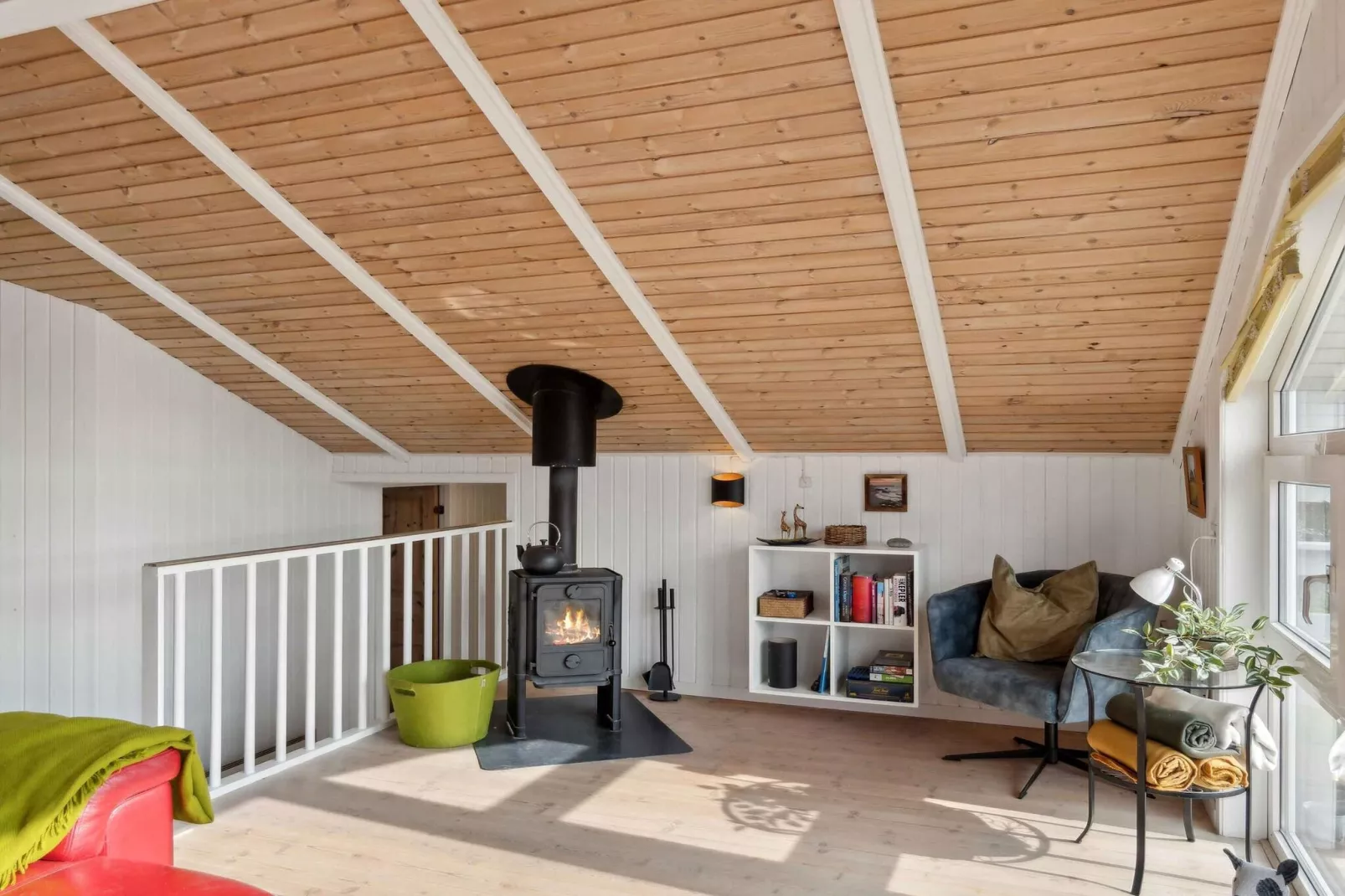 5 Sterne Ferienhaus in Rønde-Innenbereich