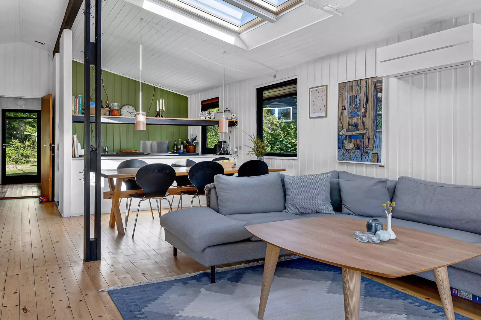 5 Sterne Ferienhaus in Asnæs-Innenbereich