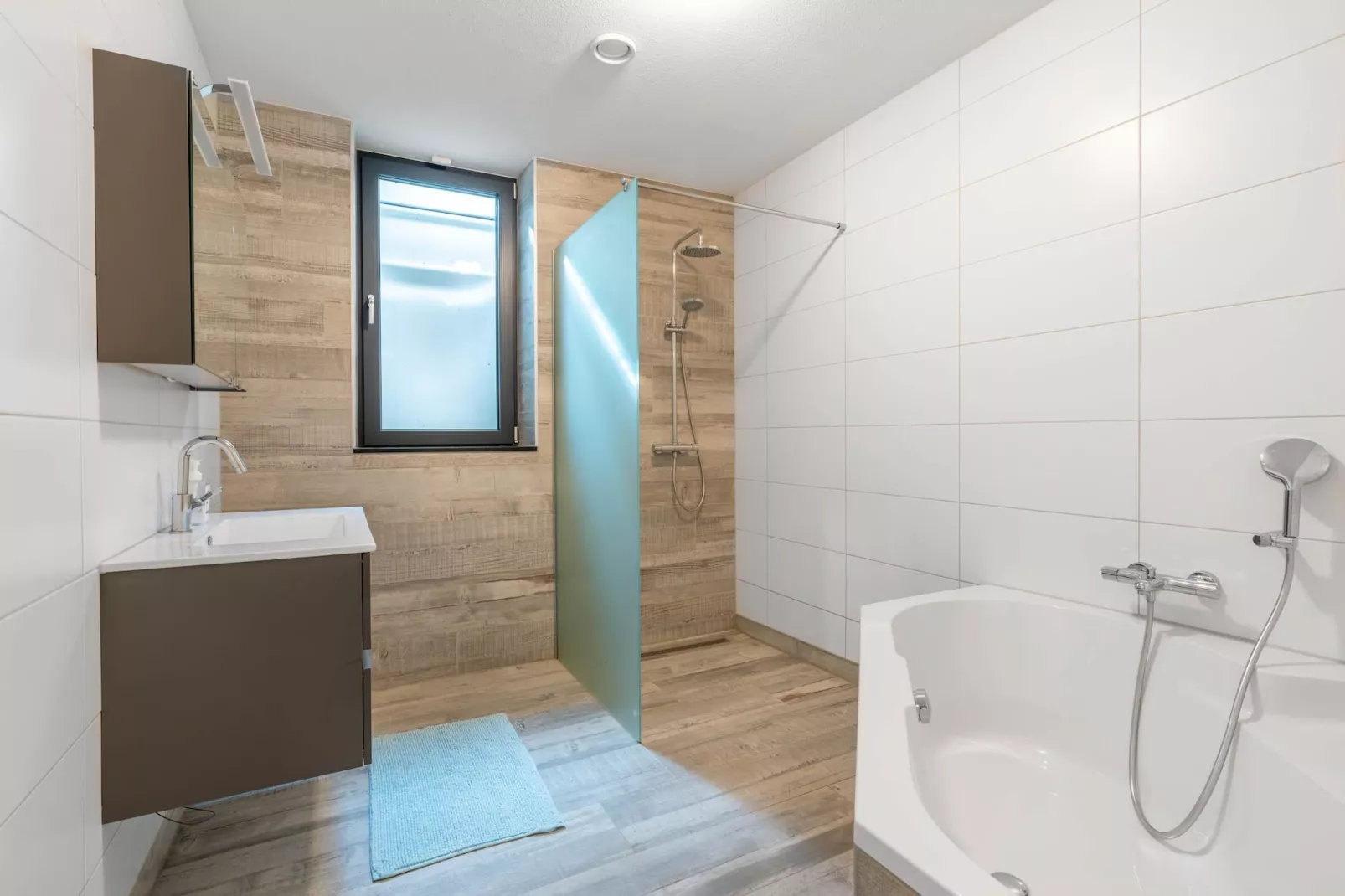 Strandvilla Hygge-Badezimmer