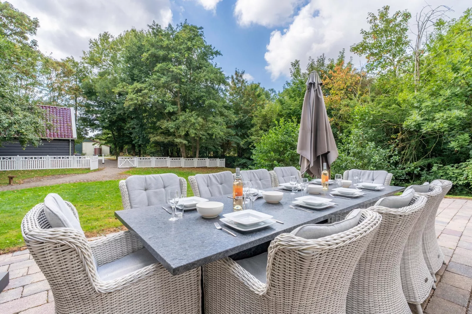 Het oude dijkje-Terrasse / balcon