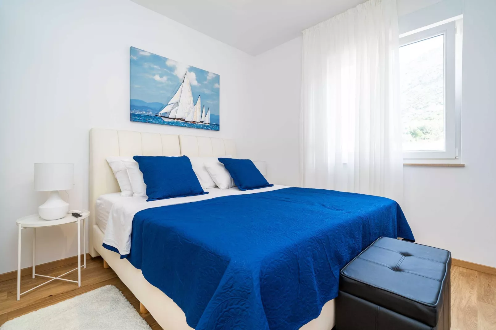 Apartment Zoric - Two Bedroom Apartment with Balcony-Bedroom