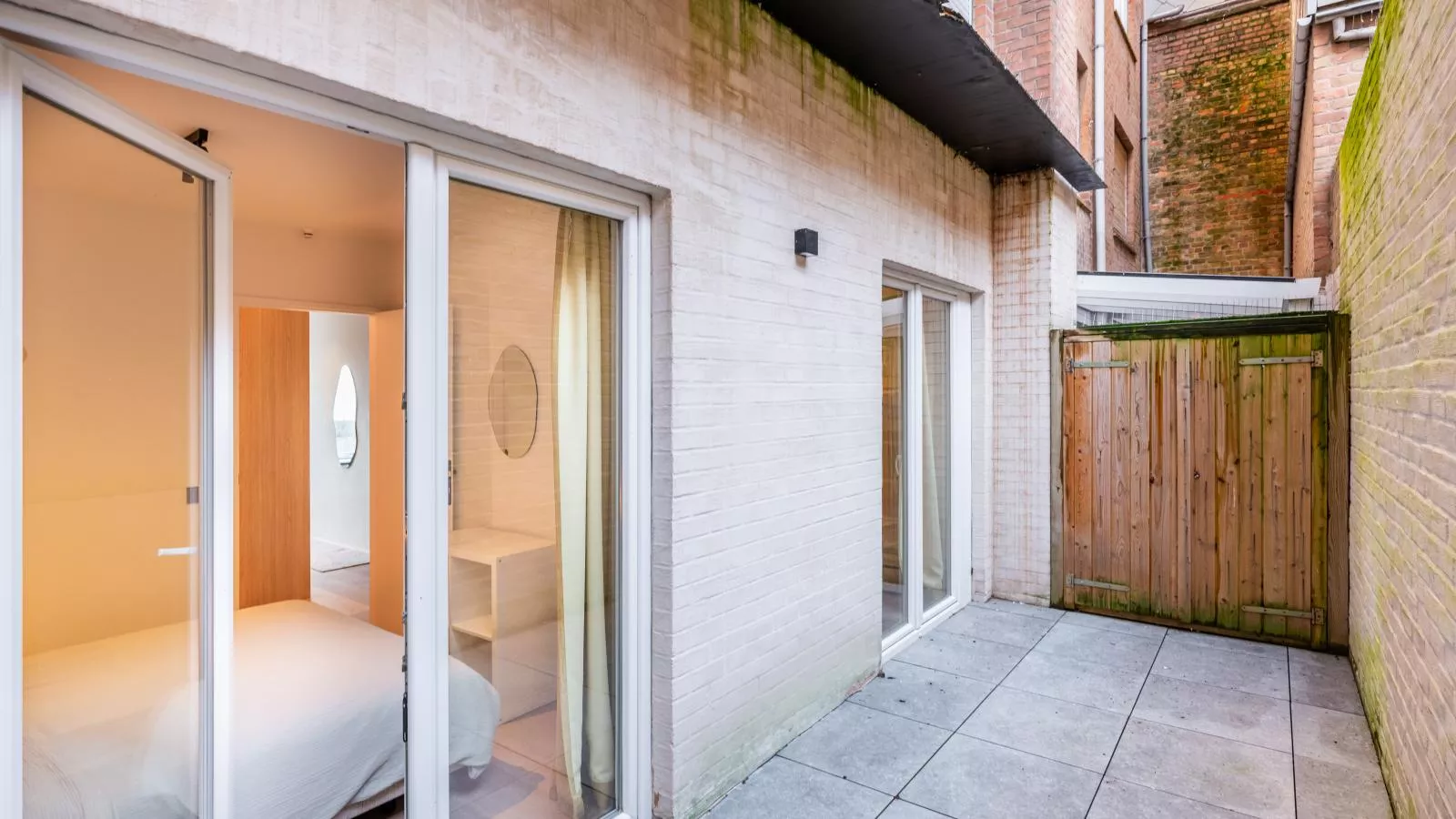 Trendy-Terrasse / balcon