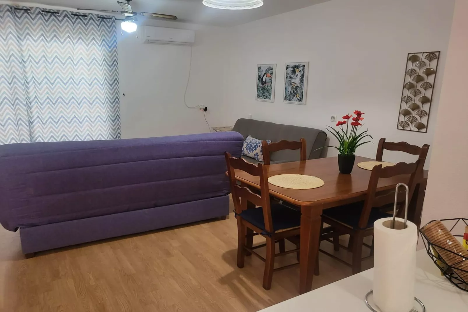 CT 369 AL - Faro's Apartmento Naturista - Primera Linea Vera Playa-Salle à manger