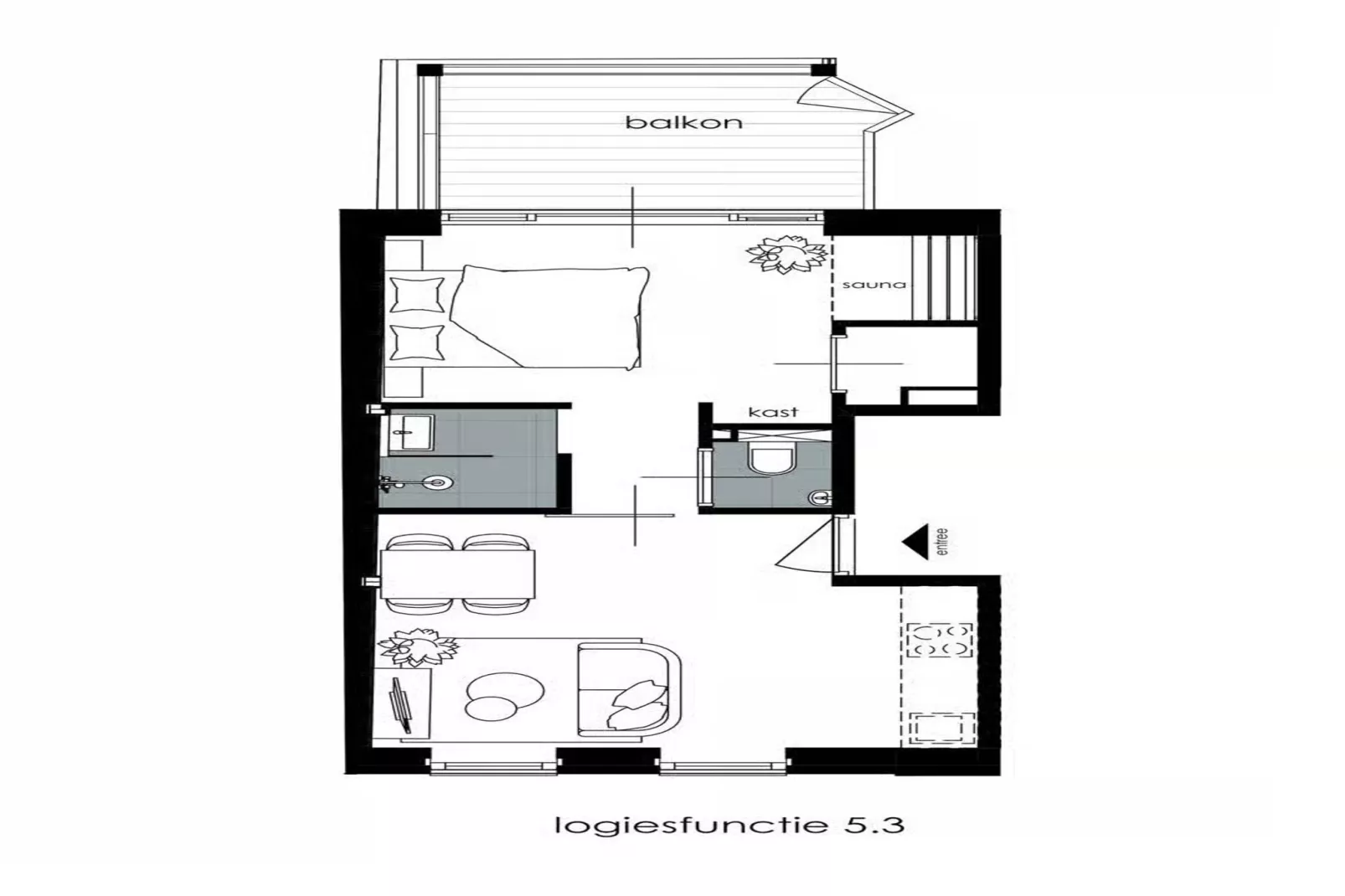 Plein 40 Lodge 12 - New - Floor plan