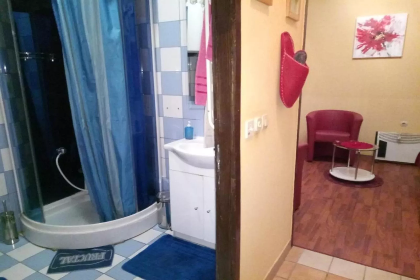 Rooms Zeko - Classic Double Room with Terrace-Badezimmer