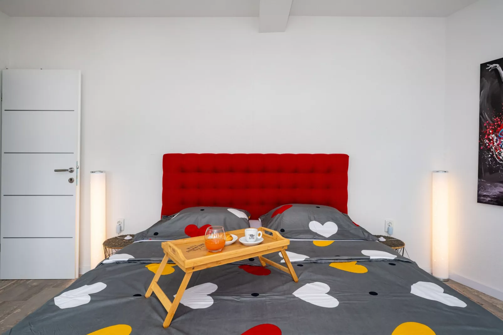 Sea view penthouse Nikita-Schlafzimmer