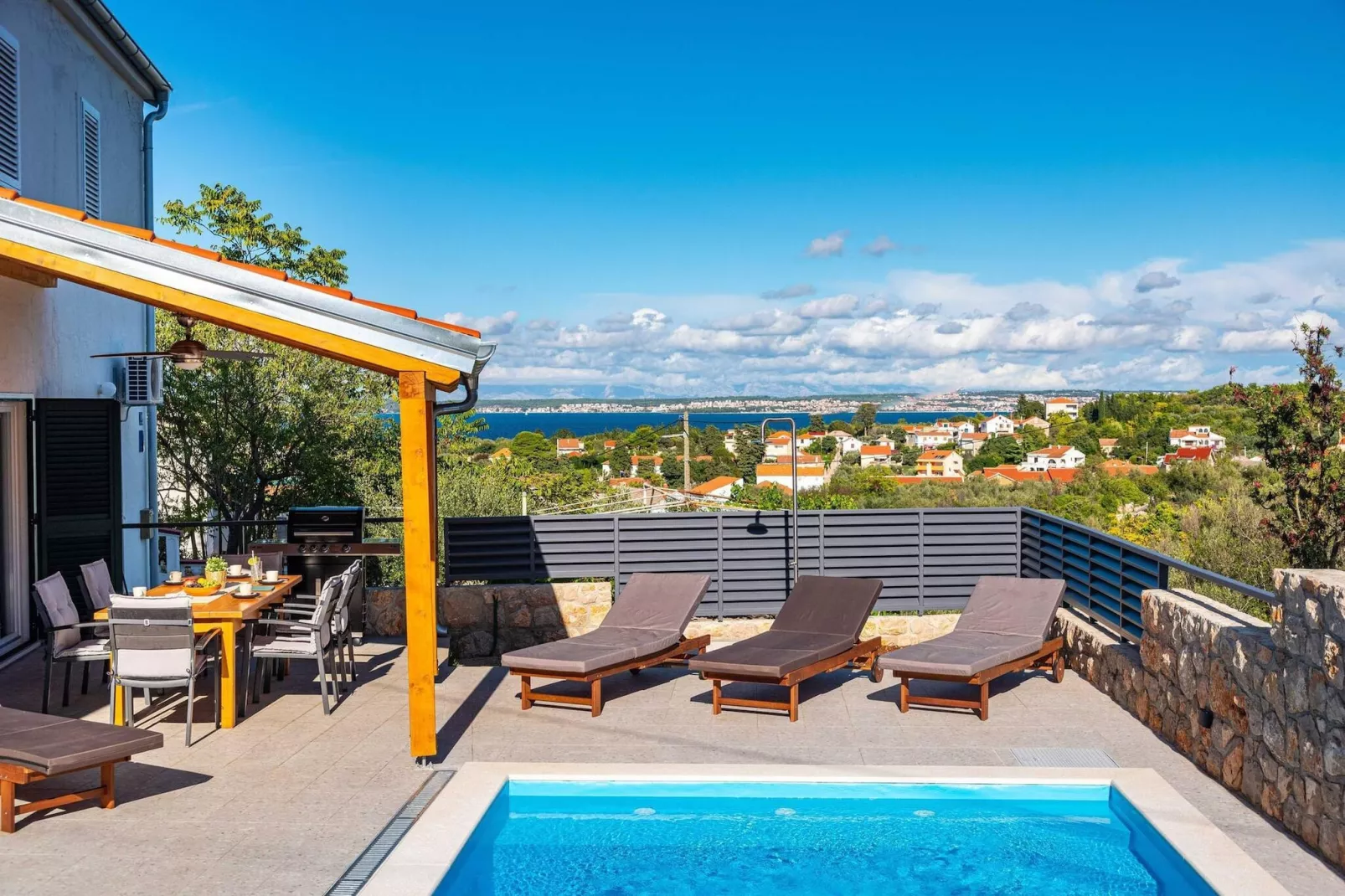 Sea view Villa Nana-Piscine