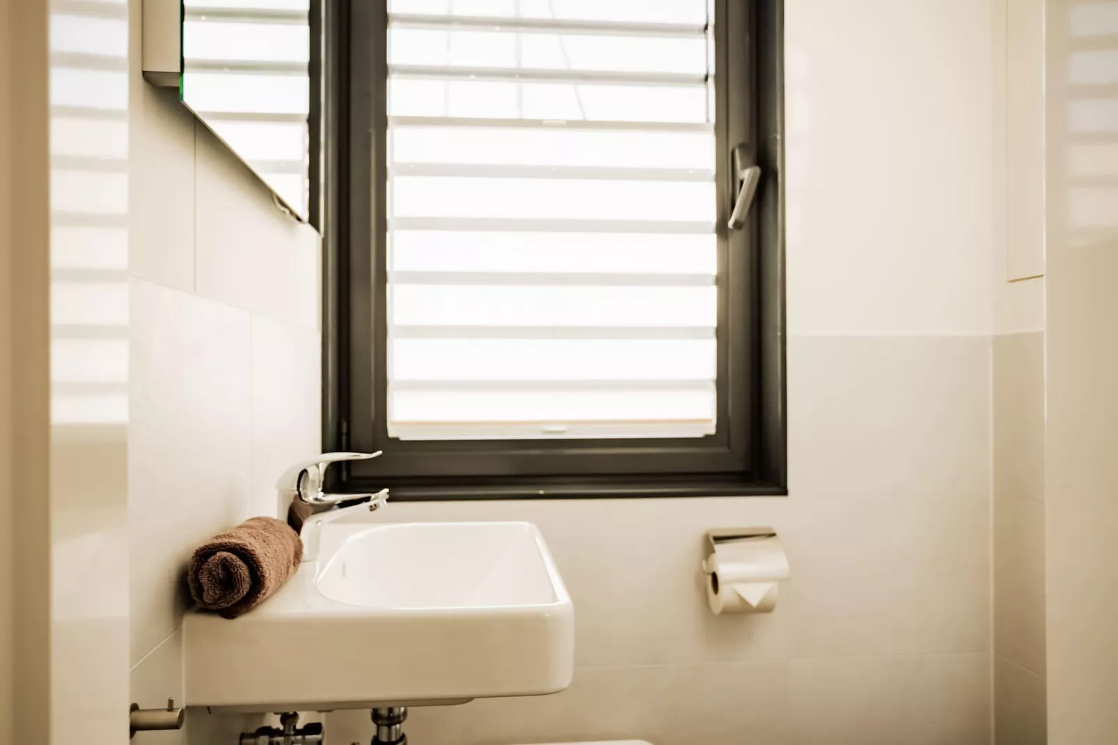 Hausboot am Bärwalder See-Salle de bain