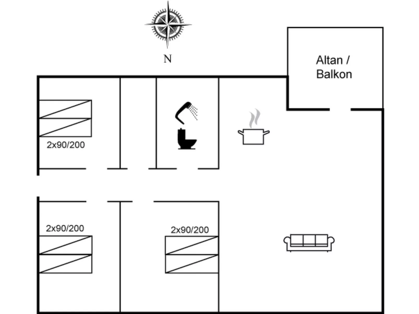 "Fader" - 31km from the sea-Dedans