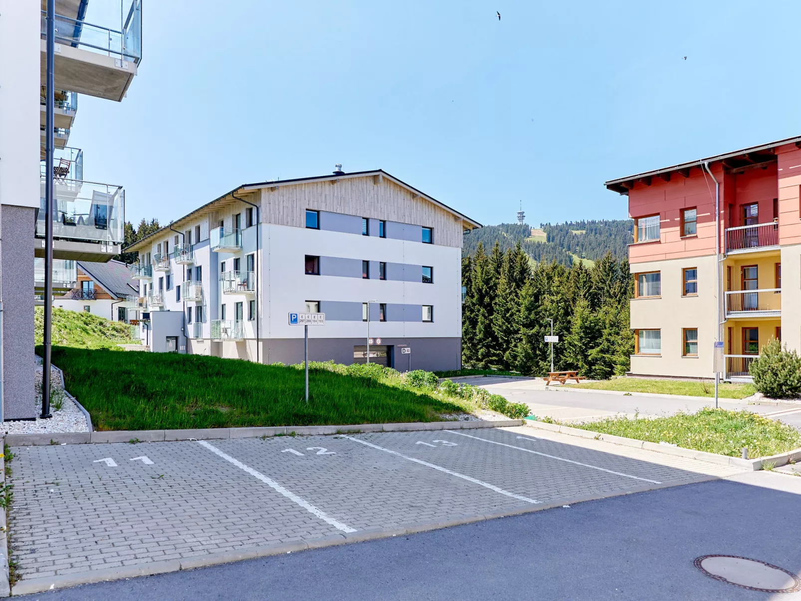 Klínovec Suite-Draußen